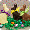 Solid Chocolate Easter Bunny - 2.5 oz.