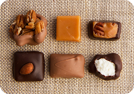 Nut and Chewy Chocolates Gift Box